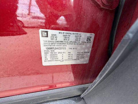 2017 GMC Acadia SLE-2