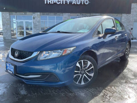 2015 Honda Civic for sale at TRI CITY AUTO SALES LLC in Menasha WI