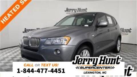 2013 BMW X3 for sale at Jerry Hunt Supercenter in Lexington NC