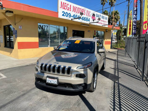 2015 Jeep Cherokee for sale at Mega Motors Inc. in Stockton CA