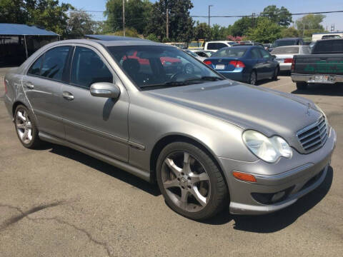 2007 Mercedes-Benz C-Class for sale at Dealer Finance Auto Center LLC in Sacramento CA