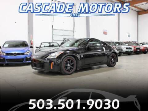 2005 Nissan 350Z for sale at Cascade Motors in Portland OR