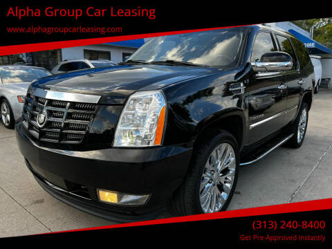 2009 Cadillac Escalade for sale at Alpha Group Car Leasing in Redford MI