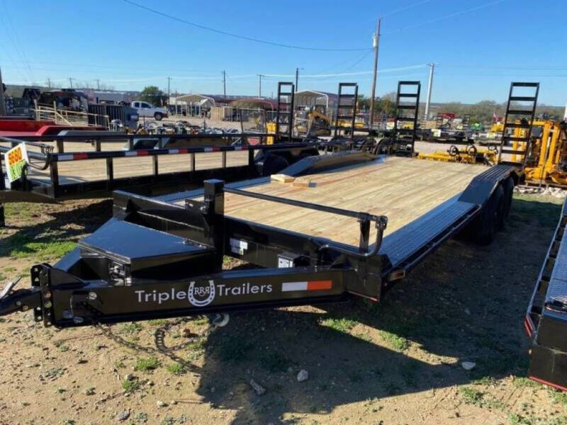 2024 TRIPLE R  - Drive Over Fender Trailer - for sale at LJD Sales in Lampasas TX