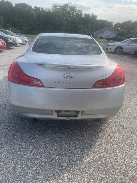 2014 INFINITI Q60 Coupe for sale at Legend Motor Car Inc in Baltimore, MD