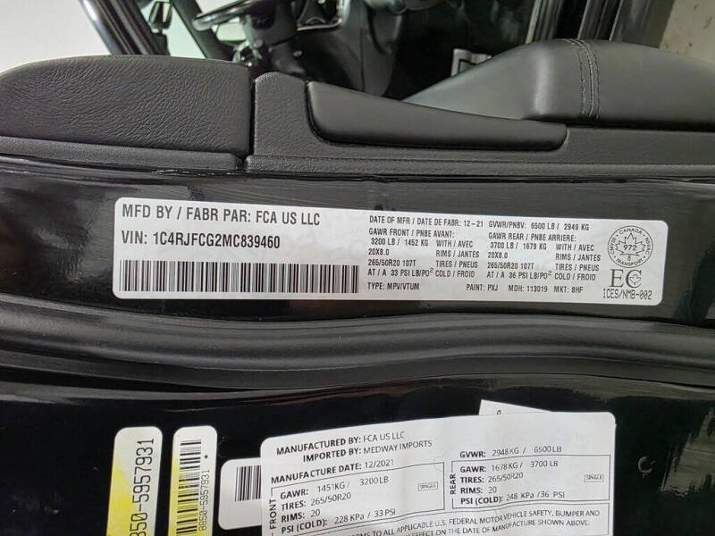 2021 Jeep Grand Cherokee High Altitude