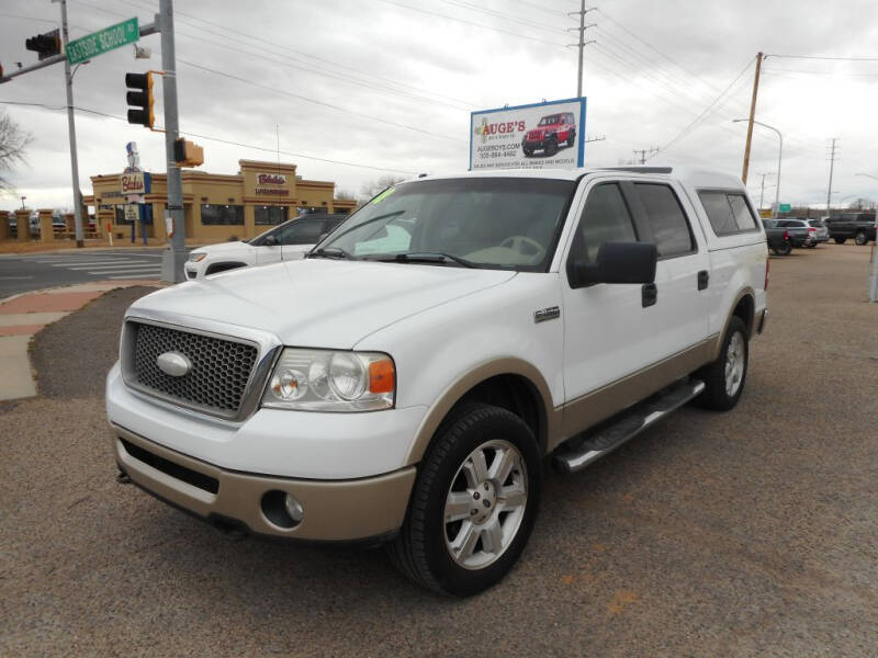 2008 Ford F-150 for sale at AUGE'S SALES AND SERVICE in Belen NM