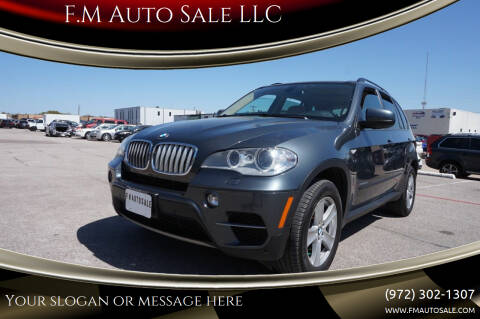 2012 BMW X5 for sale at F.M Auto Sale LLC in Dallas TX