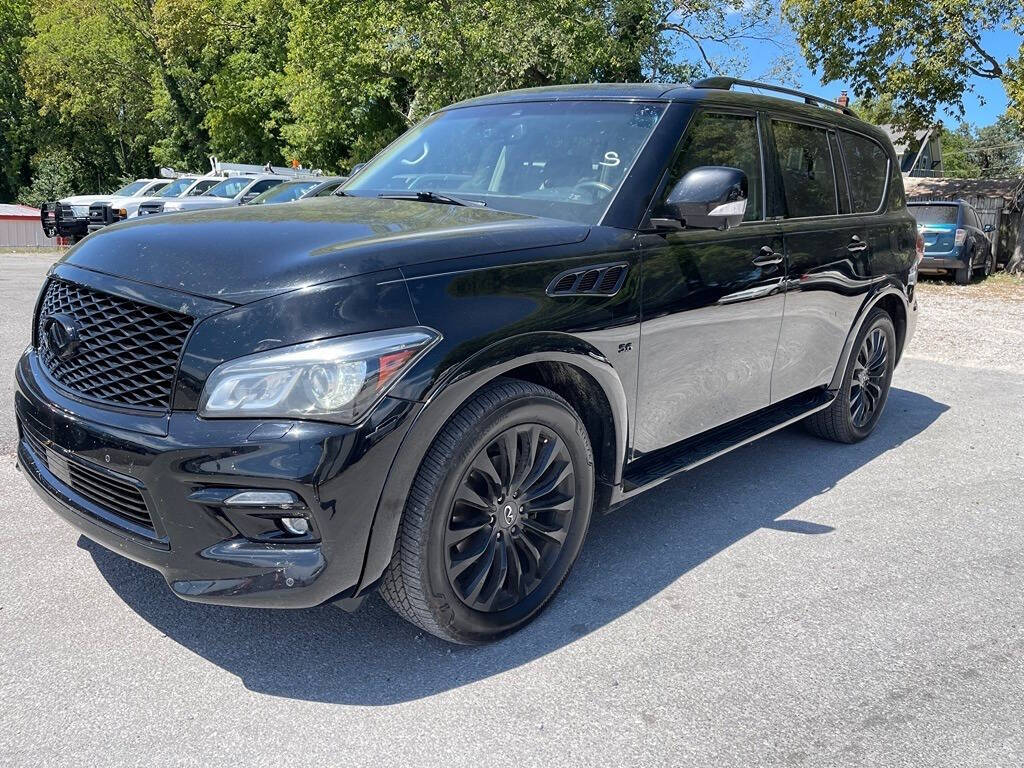 2017 INFINITI QX80 for sale at THE AUTO MAFIA in Batesville, AR