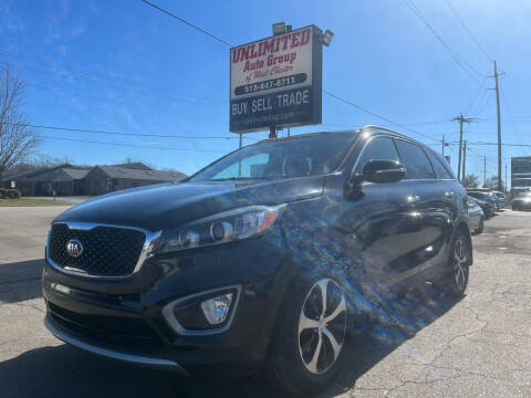 2016 Kia Sorento for sale at Unlimited Auto Group in West Chester OH