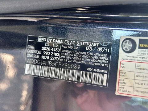 2012 Mercedes-Benz C-Class C 250