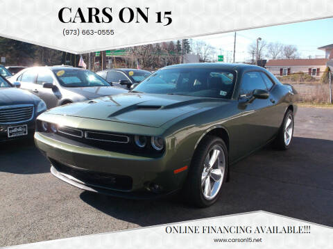 2018 Dodge Challenger for sale at Cars On 15 in Lake Hopatcong NJ