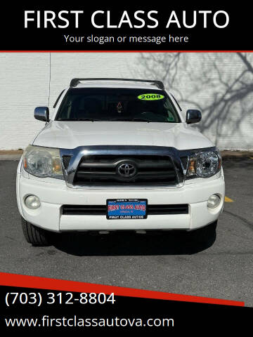 2008 Toyota Tacoma for sale at FIRST CLASS AUTO in Arlington VA