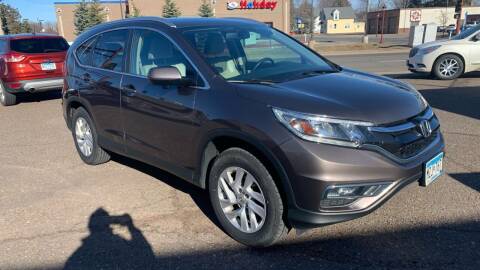 2015 Honda CR-V for sale at Lindstrom Auto Group (Wescott Auto & Koehn Auto) in Lindstrom MN