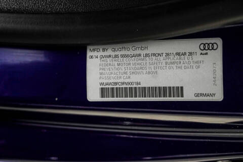 2015 Audi RS 7 4.0T quattro Prestige