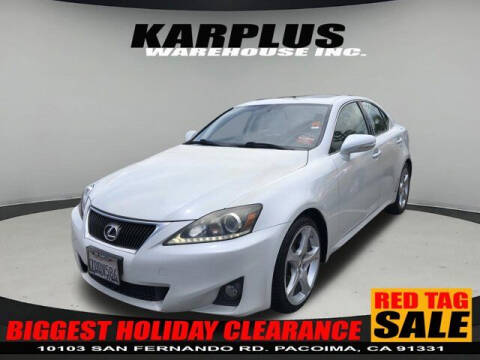 2011 Lexus IS 250 for sale at Karplus Warehouse in Pacoima CA