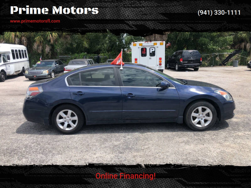 2009 Nissan Altima for sale at Prime Motors in Sarasota FL