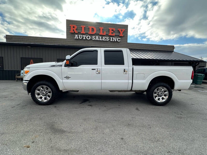 2015 Ford F-250 Super Duty for sale at Ridley Auto Sales, Inc. in White Pine TN