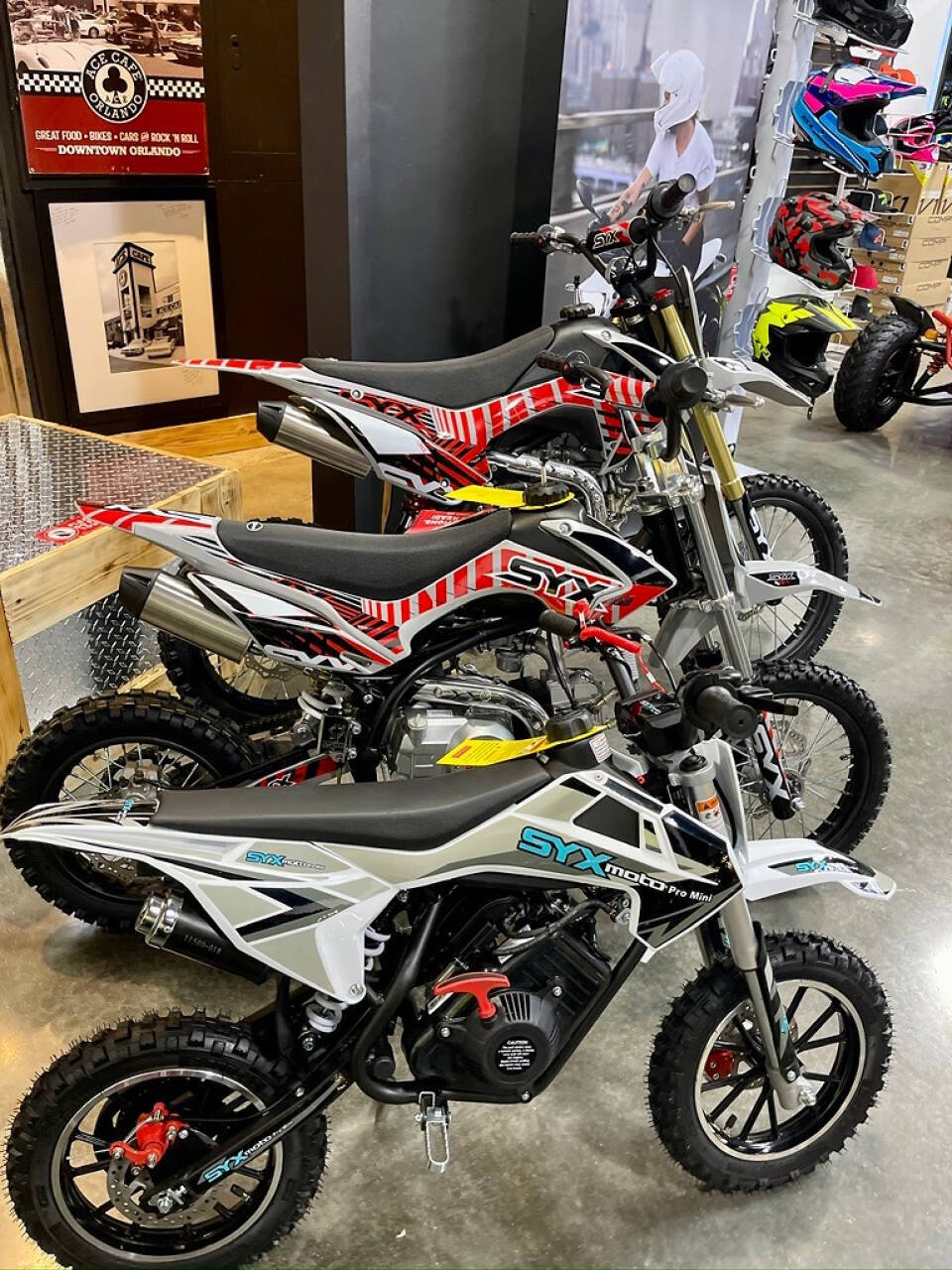 2025 SYXMOTO  DIRT BIKE MINI KIDS 60CC AUTOMATIC for sale at TEXAS MOTORS POWERSPORT in ORLANDO, FL