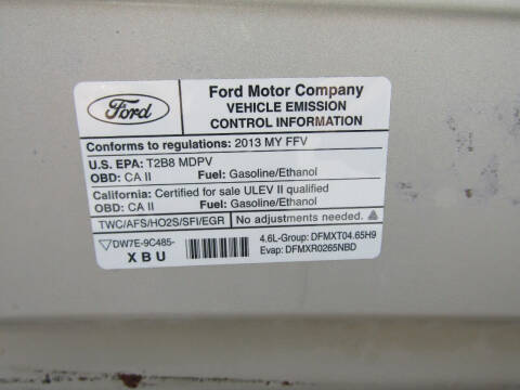 2013 Ford E-Series E-150