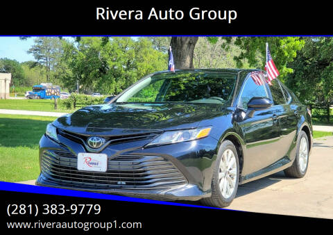 2019 Toyota Camry for sale at Rivera Auto Group in Spring TX