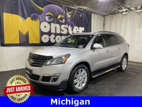 2014 Chevrolet Traverse for sale at Monster Motors in Michigan Center MI