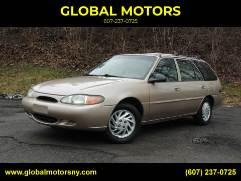 1999 Ford Escort for sale at GLOBAL MOTORS in Binghamton NY