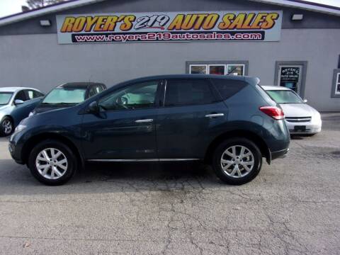 2012 Nissan Murano for sale at ROYERS 219 AUTO SALES in Dubois PA
