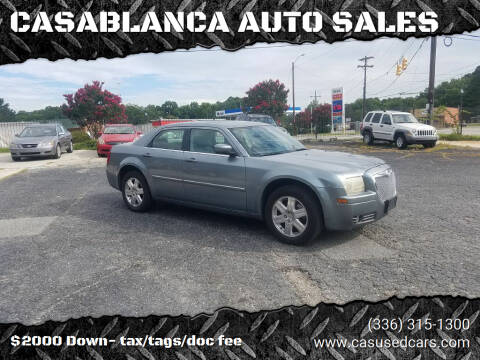 2006 Chrysler 300 for sale at CASABLANCA AUTO SALES in Greensboro NC