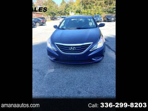 2012 Hyundai Sonata for sale at AMANA AUTO SALES in Greensboro NC