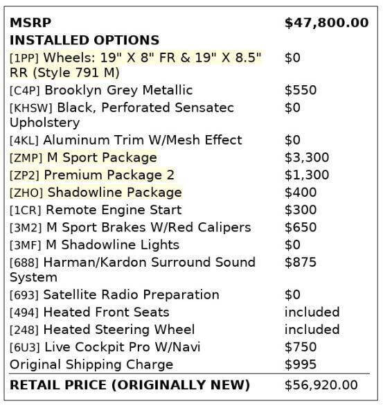2022 BMW 4 Series 430i xDrive