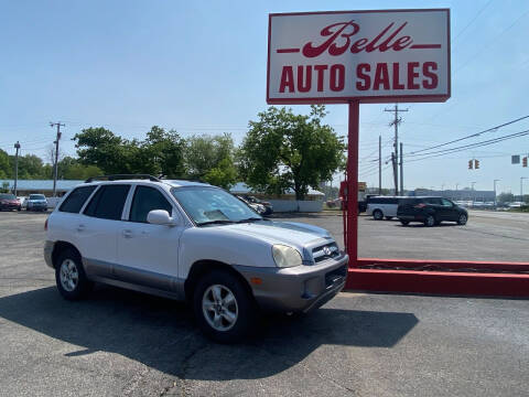 2005 Hyundai Santa Fe for sale at Belle Auto Sales in Elkhart IN