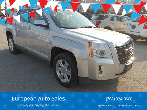 2012 GMC Terrain for sale at European Auto Sales in Bridgeview IL