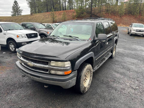 2001 Chevrolet Suburban for sale at CARLSON'S USED CARS in Troy ID