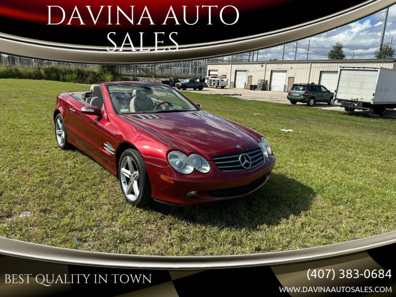 2005 Mercedes-Benz SL-Class for sale at DAVINA AUTO SALES in Longwood FL