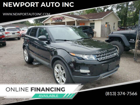 2015 Land Rover Range Rover Evoque for sale at NEWPORT AUTO INC in Tampa FL
