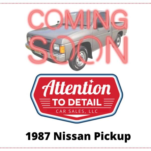 1987 Nissan Truck for sale at Attention to Detail - Car Sales, LLC in Ogden UT