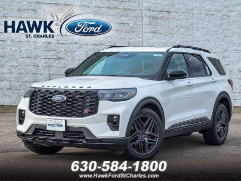 2025 Ford Explorer for sale at Hawk Ford of St. Charles in Saint Charles IL