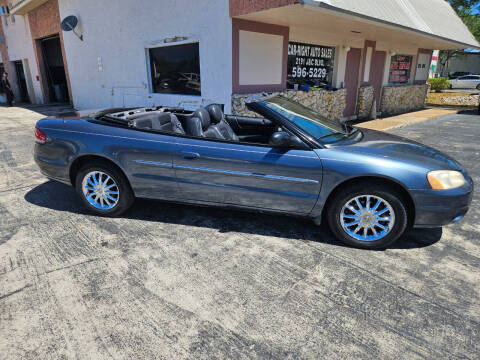 2003 Chrysler Sebring for sale at CAR-RIGHT AUTO SALES INC in Naples FL