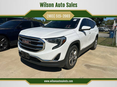 2019 GMC Terrain for sale at Wilson Auto Sales in Chandler TX