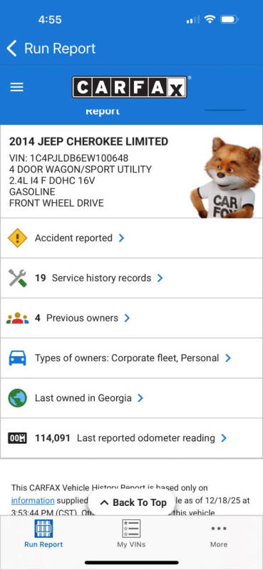 2014 Jeep Cherokee Limited