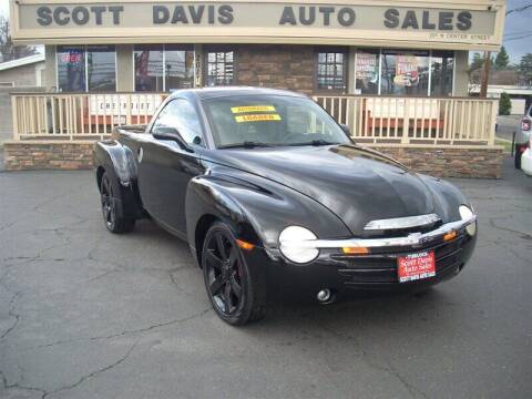 2004 Chevrolet SSR for sale at Scott Davis Auto Sales in Turlock CA