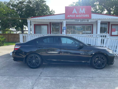 2017 Honda Accord for sale at Apex Motors in Baytown TX