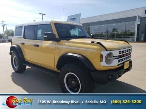 2024 Ford Bronco for sale at RICK BALL FORD in Sedalia MO