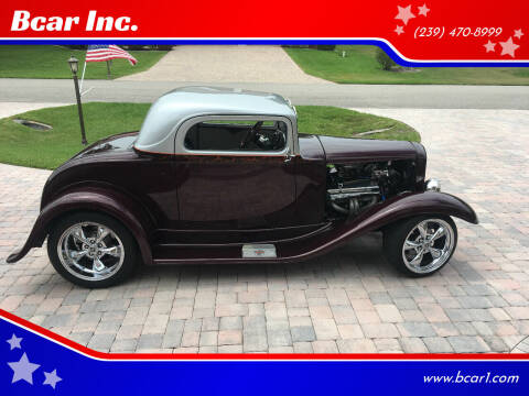 1930 Ford 3 Window Coupe for sale at Bcar Inc. in Fort Myers FL