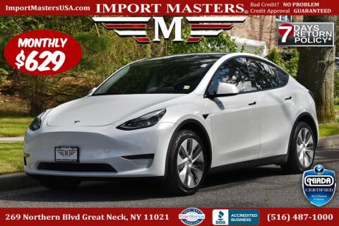 2021 Tesla Model Y for sale at Import Masters in Great Neck NY