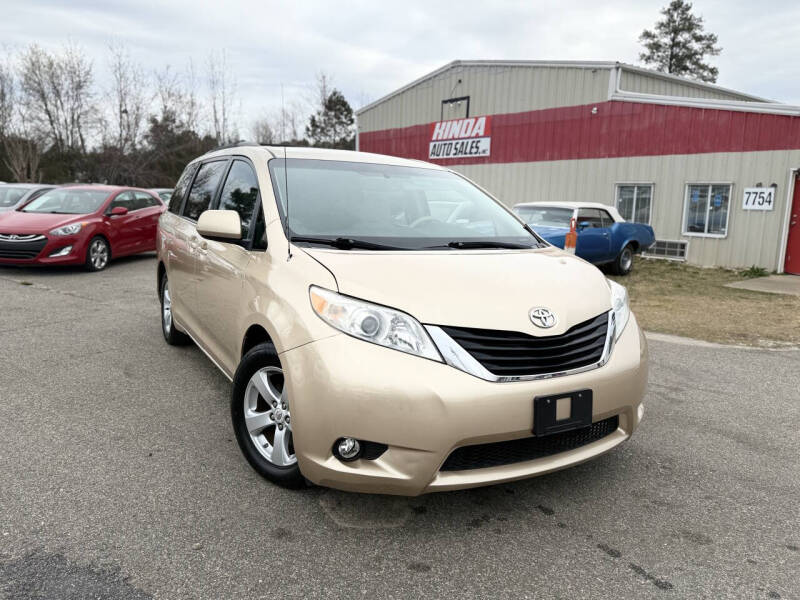 2012 Toyota Sienna for sale at Kinda Auto Sales Inc in Clayton NC