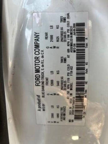 2007 Ford F-750 Super Duty