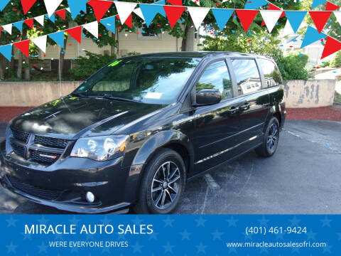 2016 Dodge Grand Caravan for sale at MIRACLE AUTO SALES in Cranston RI