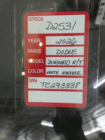 2026 Dodge Durango